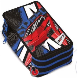 GOPOP ASTUCCIO 3 ZIP 19X13CM SPEED RACE