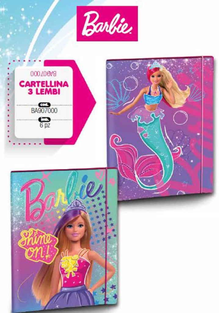 Cartella barbie clearance