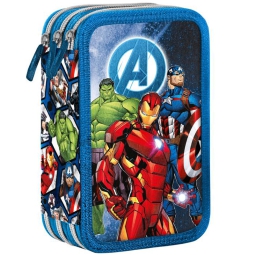 ASTUCCIO 3 ZIP AVENGERS  TURBOCOLOR