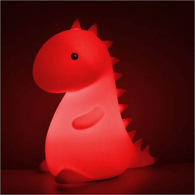 LAMPADA DINOSAURO 13,5X18CM IN SILICONE 3