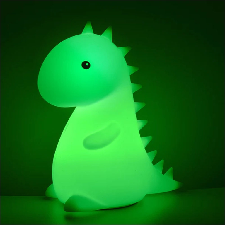 LAMPADA DINOSAURO 13,5X18CM IN SILICONE 5