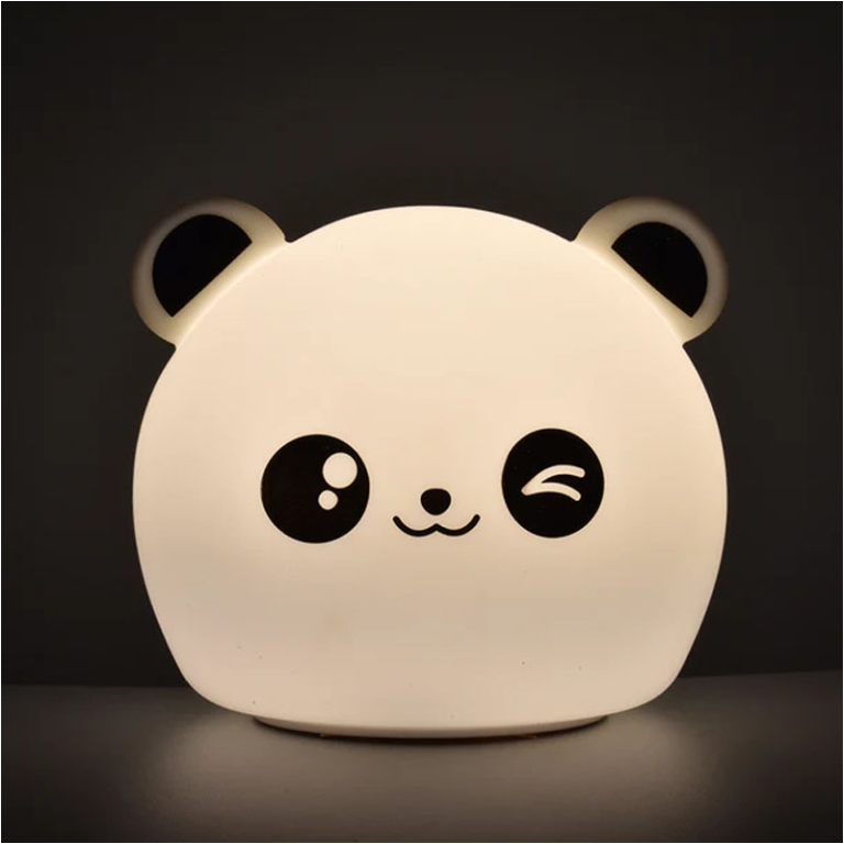 LAMPADA PANDA 11X11,5CM  IN SILICONE