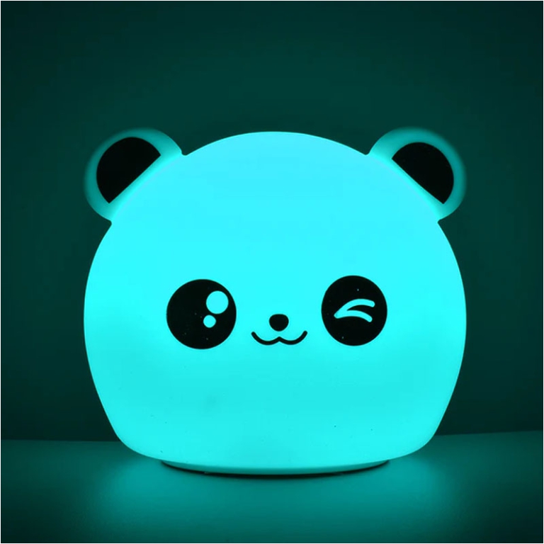 LAMPADA PANDA 11X11,5CM  IN SILICONE 2