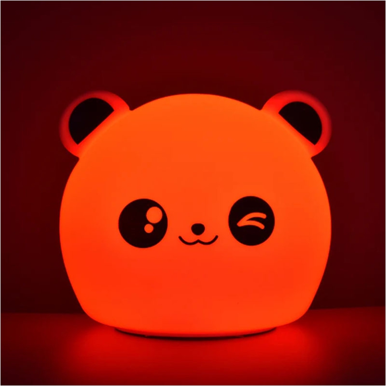 LAMPADA PANDA 11X11,5CM  IN SILICONE 5