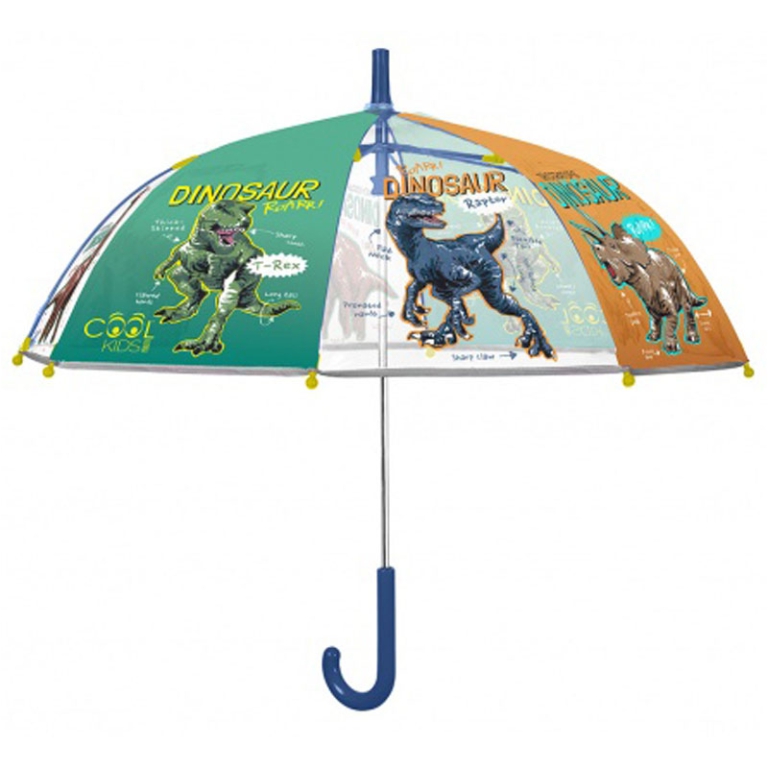 OMBRELLO BAMBINO COOL KIDS DINOSAURI MANUALE 45CM