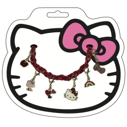 HELLO KITTY BRACCIALETTO CON CHARM REMOVIBILI