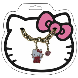 HELLO KITTY BRACCIALETTO CON DUE CHARMS