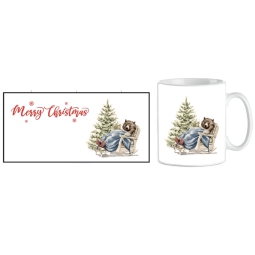 TAZZA MUG XMAS ORSETTO IN POLTRONA