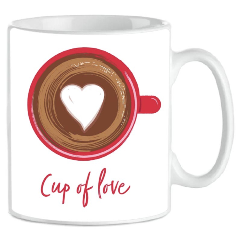 TAZZA MUG CUP OF LOVE