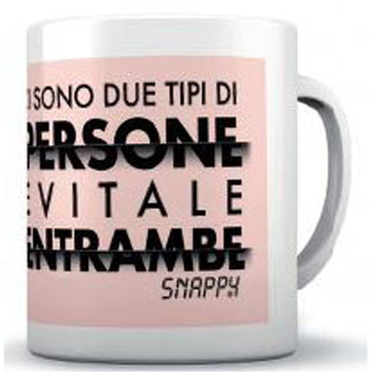 TAZZA MUG DUE TIPI DI PERSONE