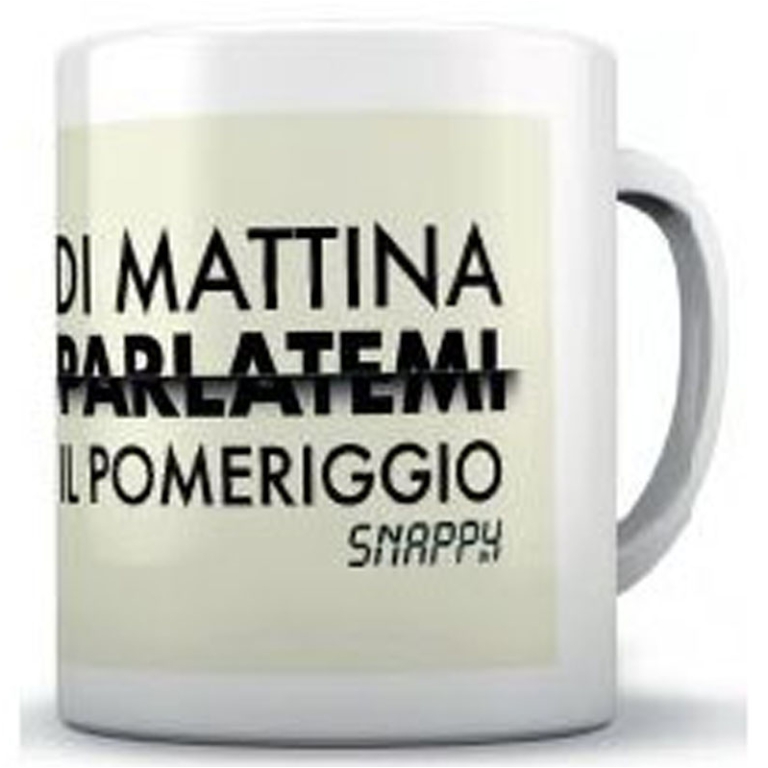 TAZZA MUG PARLATEMI IL POMERIGGIO