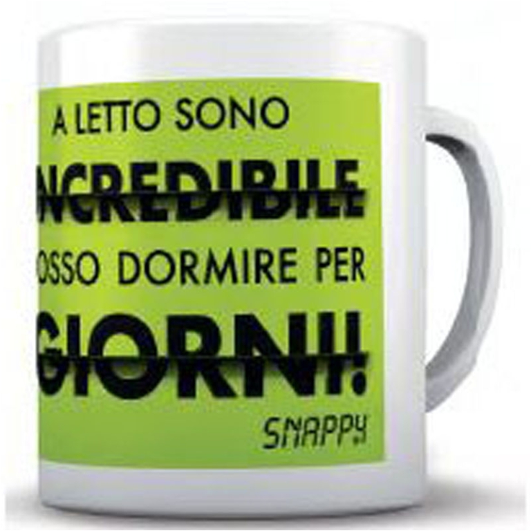 TAZZA MUG POSSO DORMIRE PER GIORNI