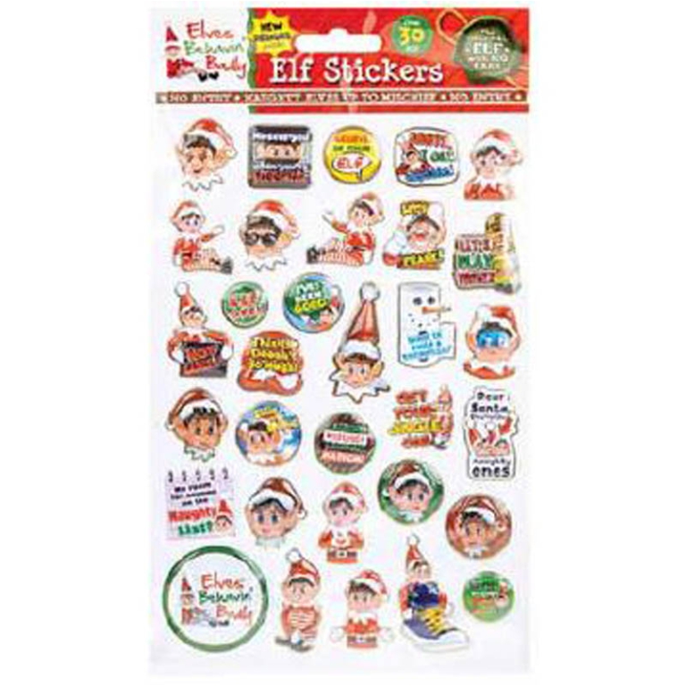 STICKERS ELFO BUSTA 30PZ