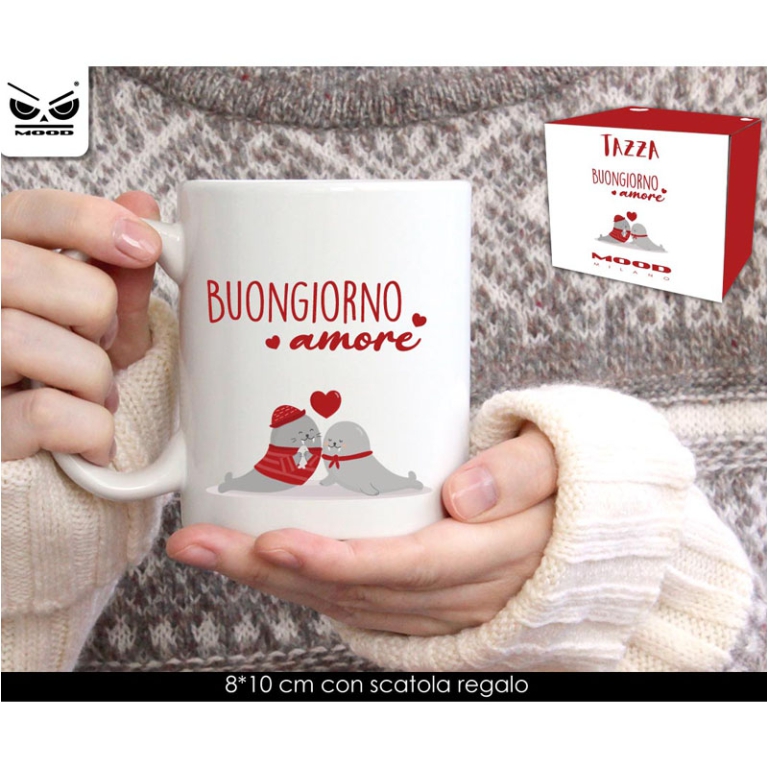 TAZZA MUG BUONGIORNO     AMORE