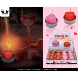 CANDELA TEALIGHT 2CM 12PZ IN EXPO