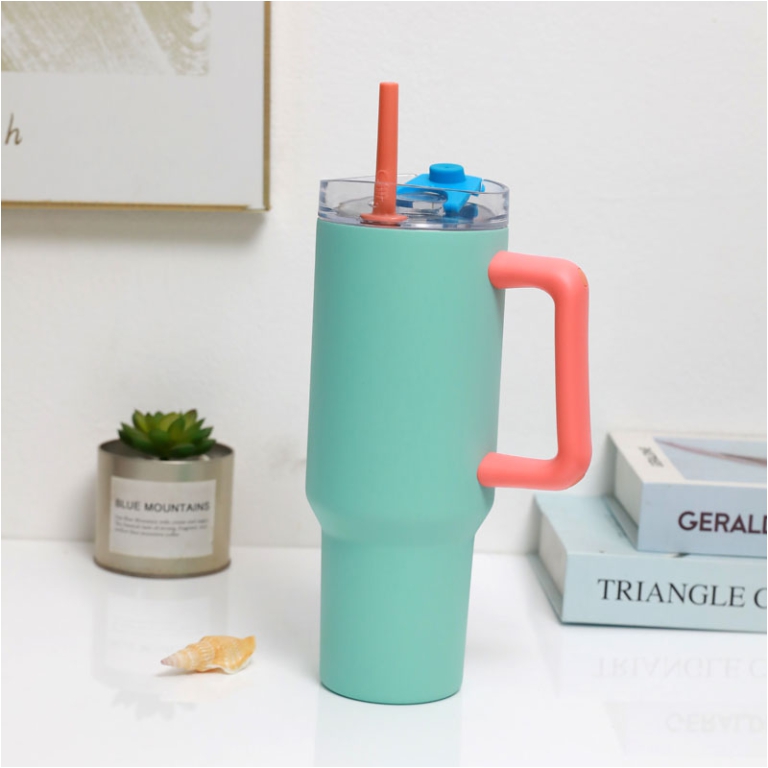 TRAVEL MUG 1200ML VERDE  ACQUA TERMICA 2