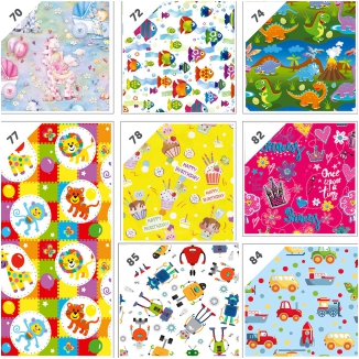 CARTA REGALO 50FG 100X140 B3 BAMBINI BIG: vendita ingrosso con