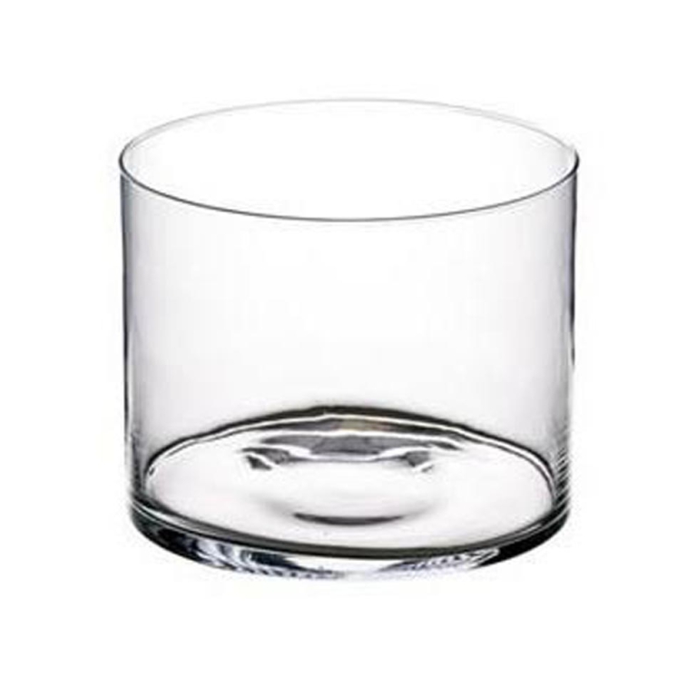 VASO CONICO D25H20CM     VETRO TRASPARENTE