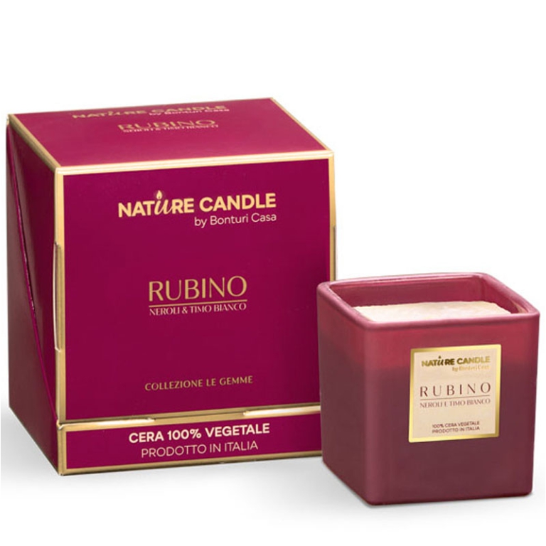 CANDELA 80GR LE GEMME NEROLI E TIMO BIANCO 2