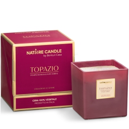 CANDELA 330GR LE GEMME POMPELMO ROSA E NOTE MARINE