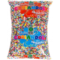 CORIANDOLI MULTICOLOR 25 BUSTE DA 400GR