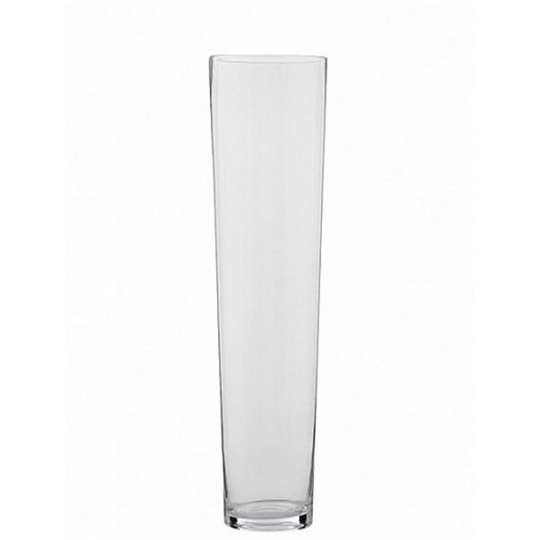 VASO CONICO D15H50CM     VETRO TRASPARENTE