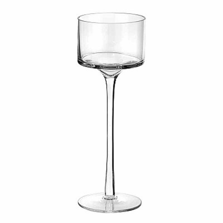 VASO COPPA CILINDRO D9   H35CM TRASPARENTE