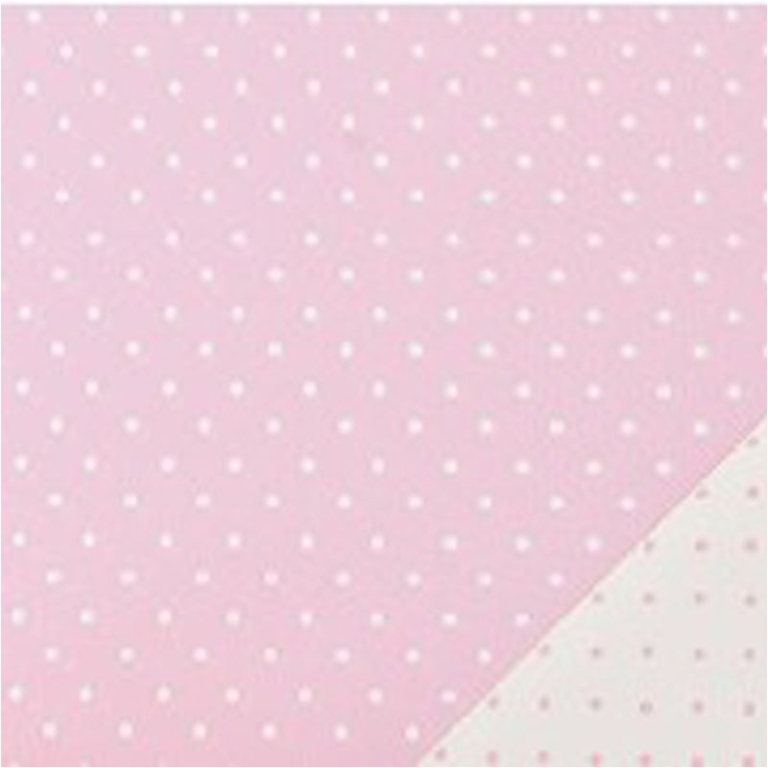 BOBINA PPL 100CMX25MT MINI POIS ROSA BICOLOR