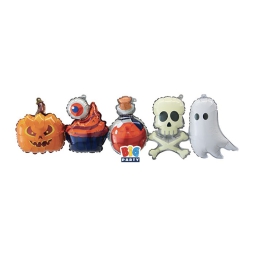 PALLONCINO MYLAR 102X32CM HALLOWEEN