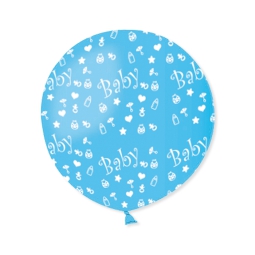 PALLONCINI BABY BOY 80CM ALL AROUND