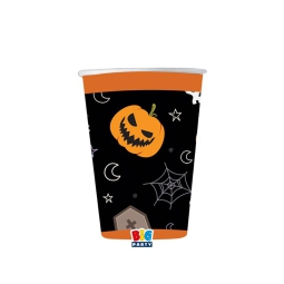 BICCHIERI 200CC 8PZ HAPPY HALLOWEEN