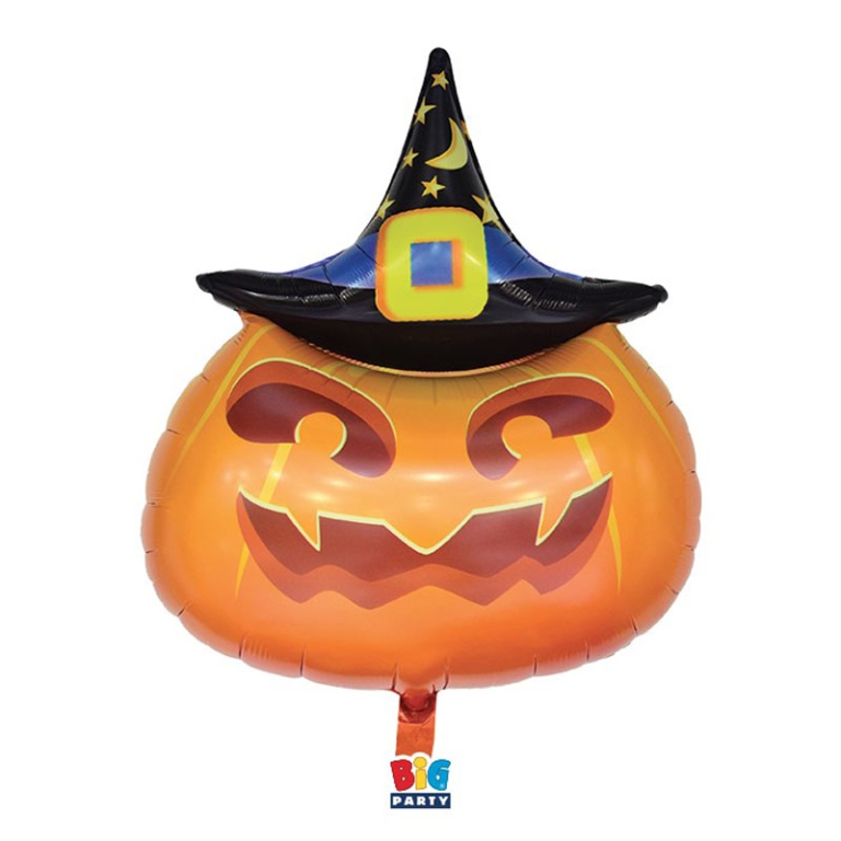 PALLONCINO MYLAR 85X61CM ZUCCA HALLOWEEN