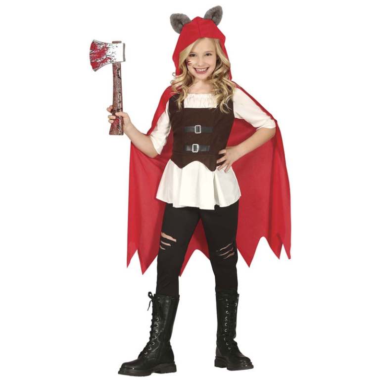 COSTUME WOLF RED 7-9 ANNI