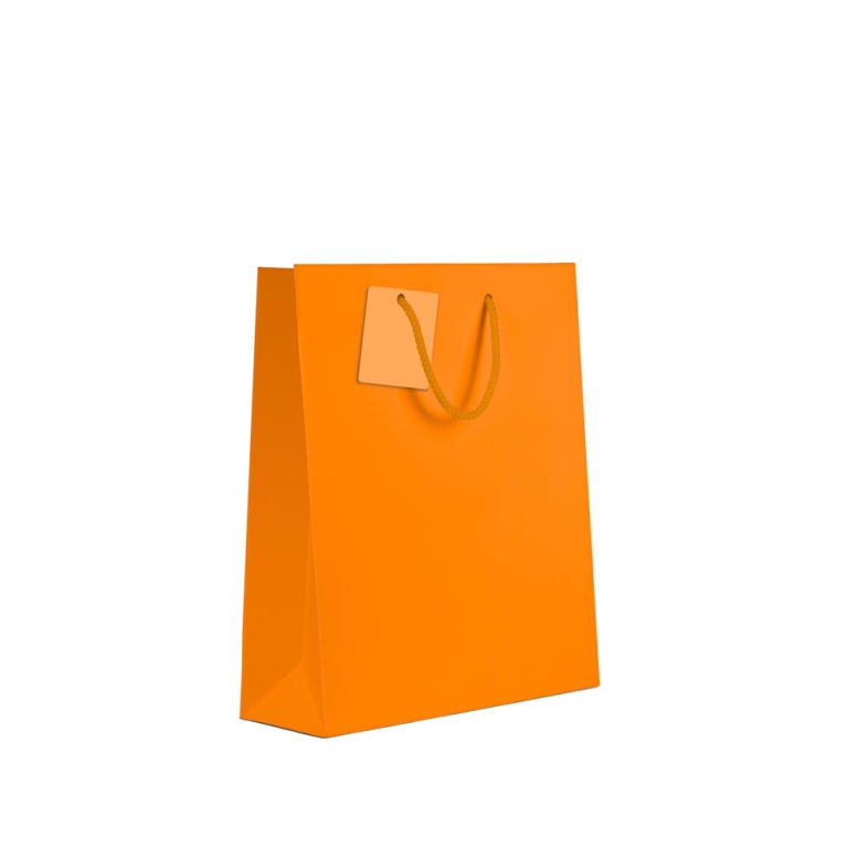 SHOPPER 33X45X16CM ARANCIO