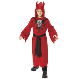 COSTUME DIAVOLO GIUSTIZIERE 8-10 ANNI