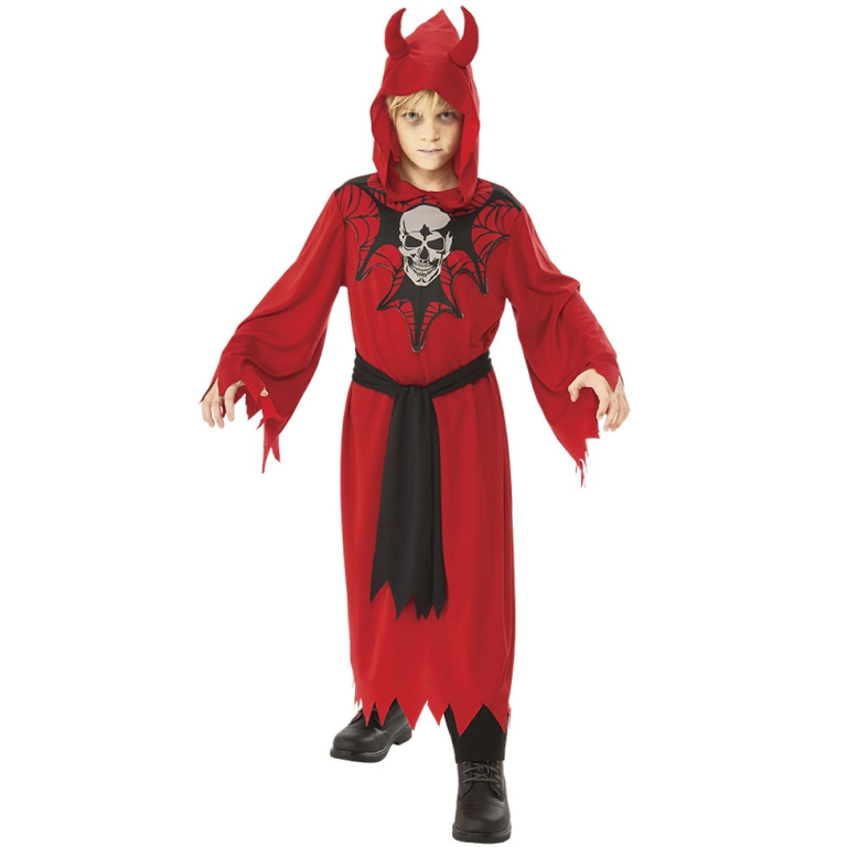 COSTUME DIAVOLO GIUSTIZIERE 5-7 ANNI