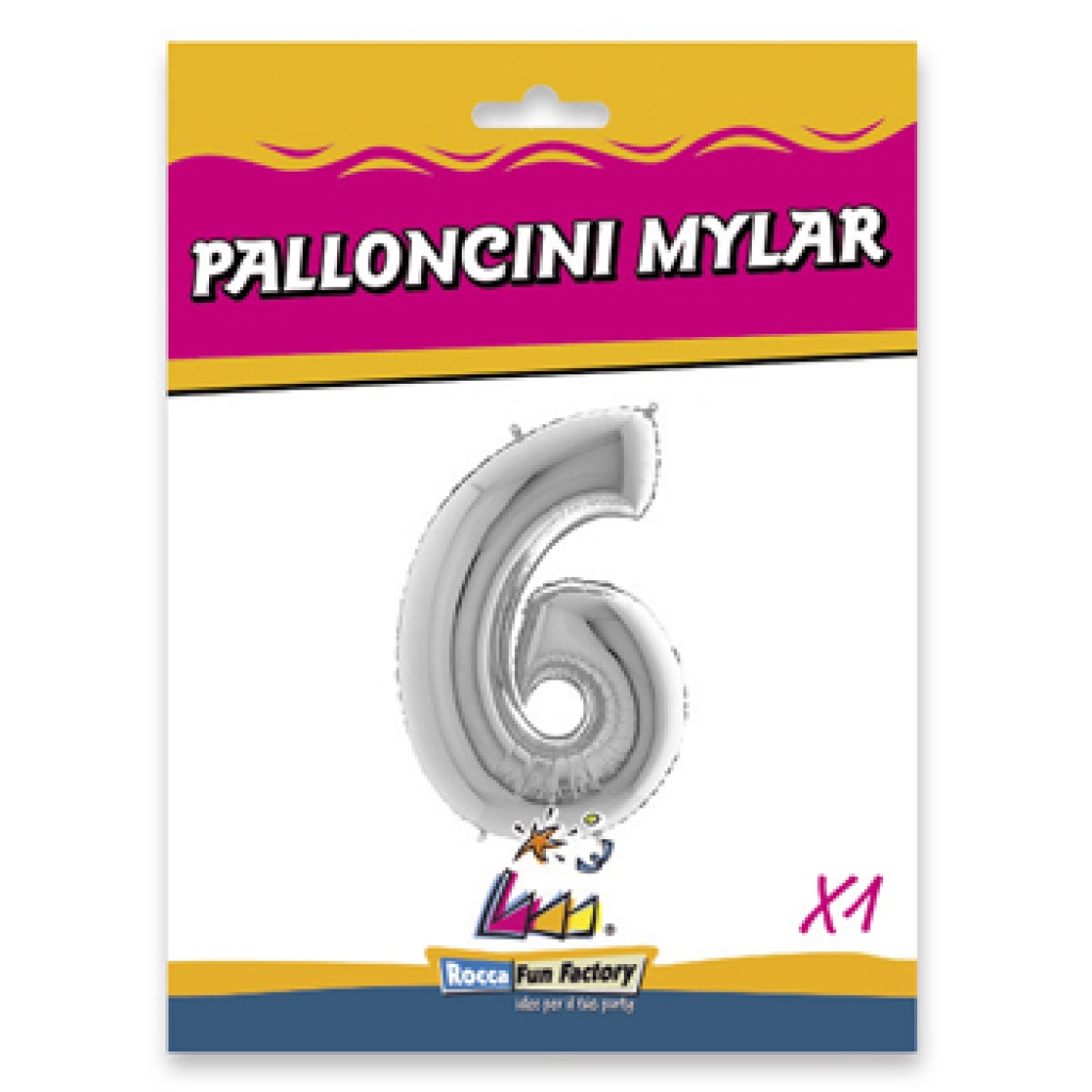 6 Palloncini in mylar - Stella Argento online vendita online di 6 Palloncini  in mylar - Stella Argento Forte dei Marmi Lucca