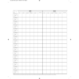 RG SUINI CARICO/SCARICO 31X24,5 23PG NUMERATE