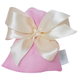 SACCHETT0 MANAUS ORGANZA  LIN.10PZ 10X12CM ROSA