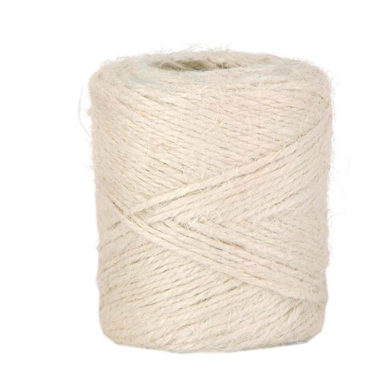 NASTRO CORDONCINO JUTA 2MM 100GR BIANCO