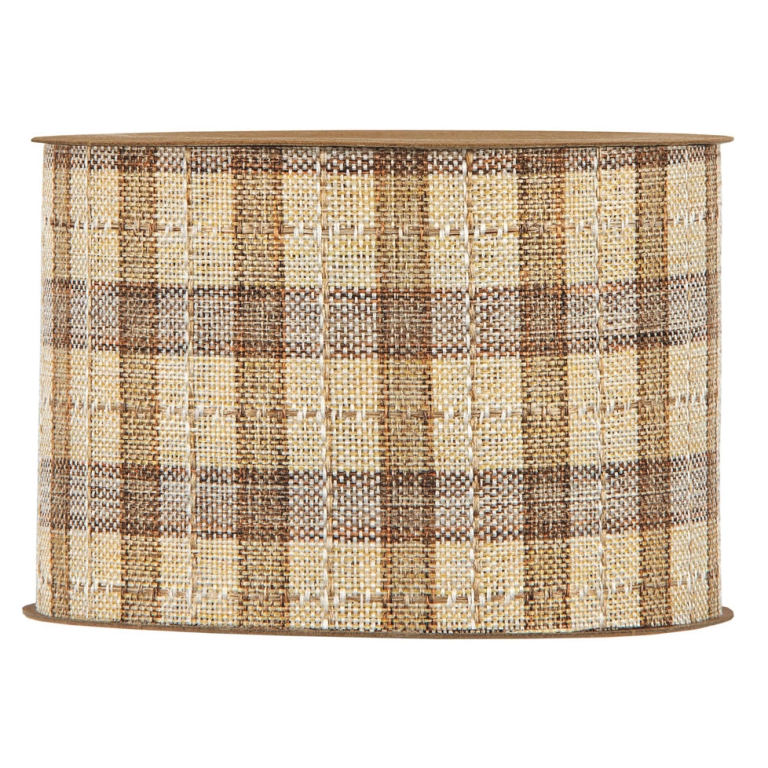 NASTRO TESSUTO 63MMX10MT TARTAN BEIGE SCURO