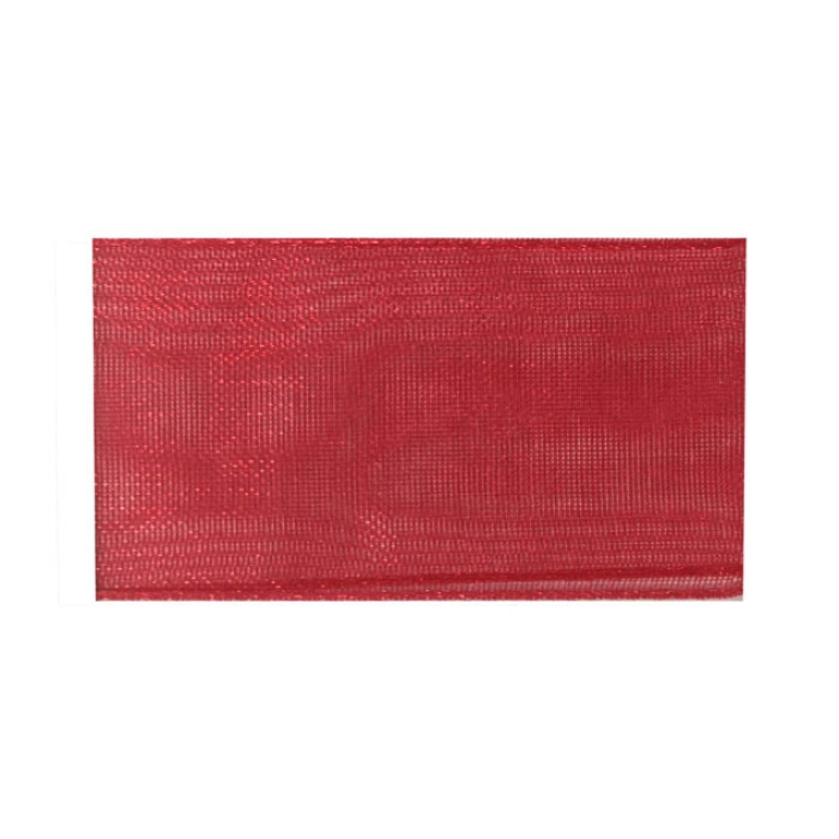 NASTRO ORGANZA 25MMX25MT ROSSO 042