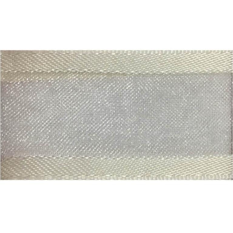 NASTRO ORGANZA 15MMX25MT BORDATO RASO AVORIO 106