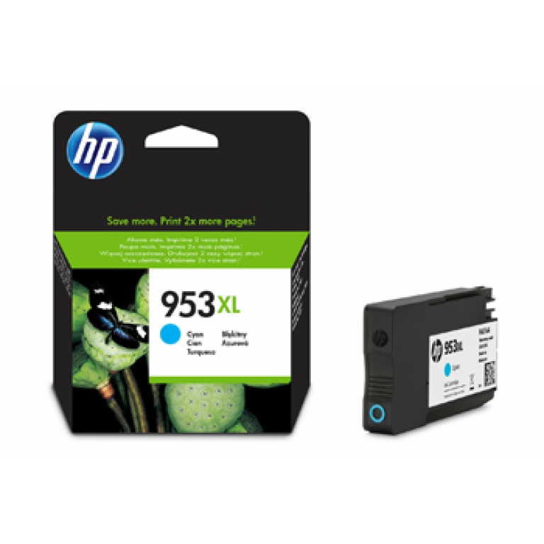 INK JET HP953XL F6U16AEBL CIANO ORIGINALE XL