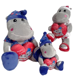 PELUCHE COPPIETTA IPPO 30CM