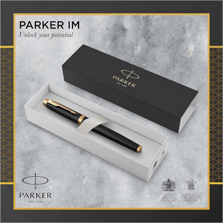 ROLLER IM PREMIUM BLACK  GOLD GT PARKER V.98,00 2