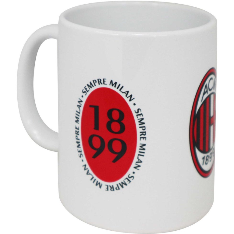 TAZZA MUG IN CERAMICA INTERNO BIANCO SEMPRE MILAN