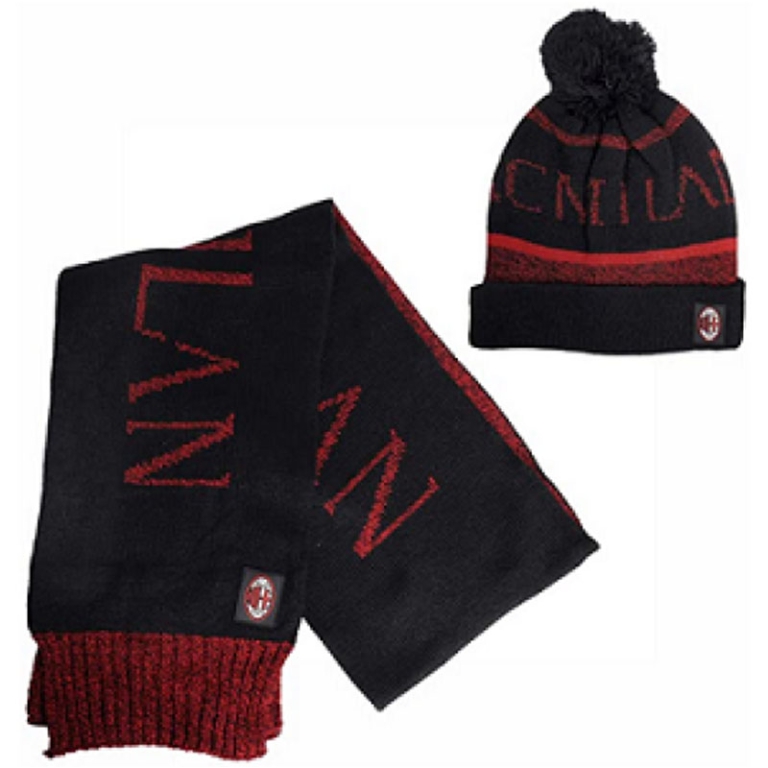 SET CAPPELLO PON PON E   SCIARPA JACQUARD MILAN