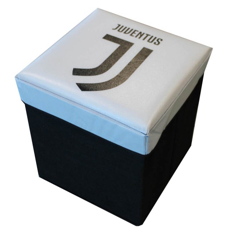 POUF CONTENITORE 31X31X33CM JUVENTUS