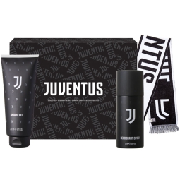 CONFEZIONE DEODORANTE+SHOWER GEL+SCIARPA JUVENTUS